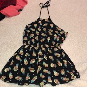 Pineapple romper